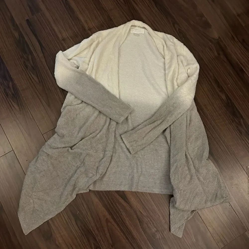 Barefoot Dreams Calypso cozy sweater s/m ombré bamboo